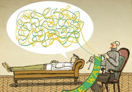 Психотерапевт иллюстрация