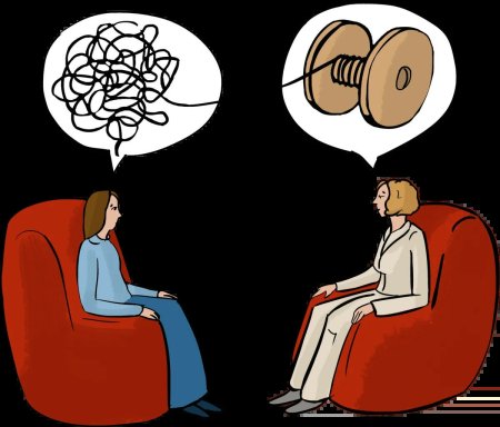 Психотерапия иллюстрации