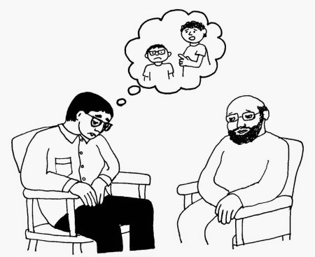 Психолог иллюстрация