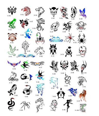 Эскизы татуировок для детей