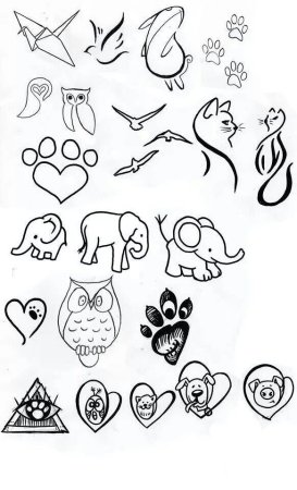 Маленькие рисунки