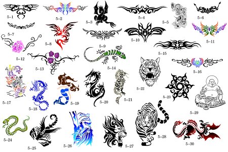 Тату эскизы детские
