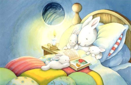 Спокойной ночи зайчик