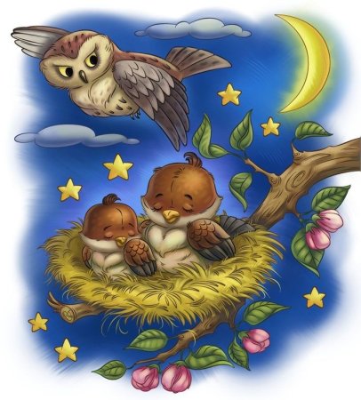 Спокойной ночи птички