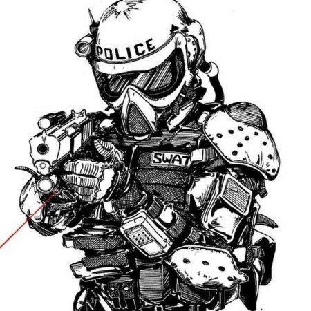 Rainbow Six Siege карандашом