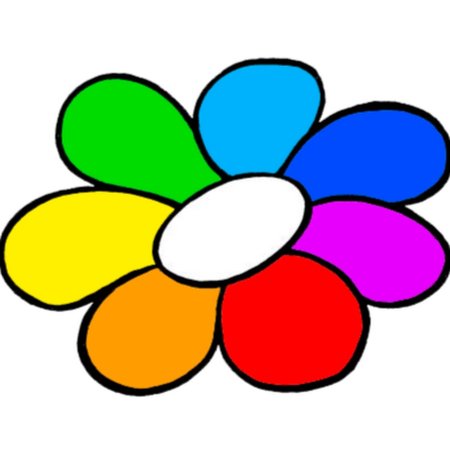 Цветик семицветик рисунок карандашом