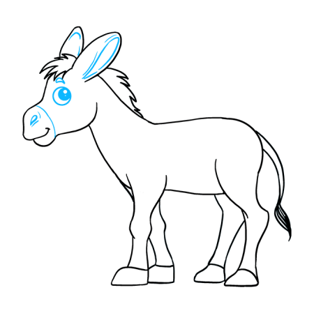 Ослик для рисования