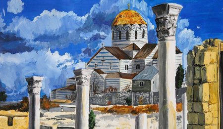 Херсонес Таврический Севастополь рисунок