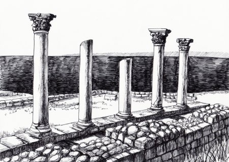 Херсонес Таврический эстамп