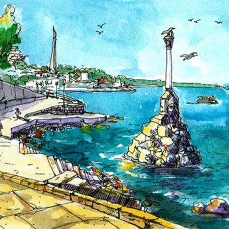 Херсонес рисунок колонны