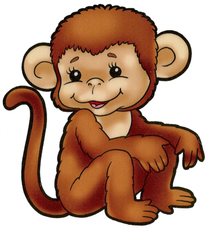 Обезьянка рисунок