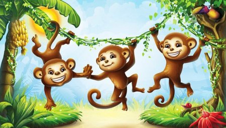 Обезьяна для детей