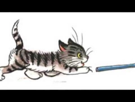 Детские рисунки кота