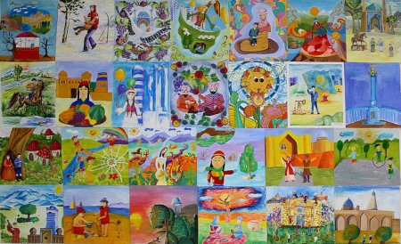 Коллаж рисование для детей