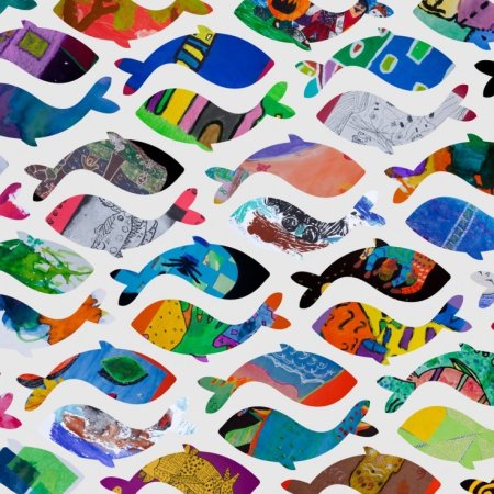 Детские рисунки коллаж