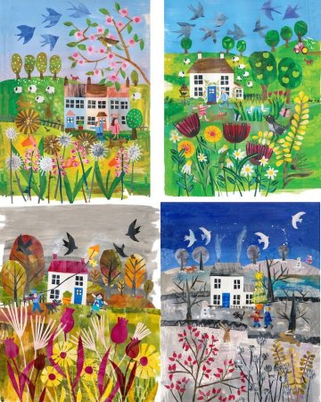 Коллаж рисунок