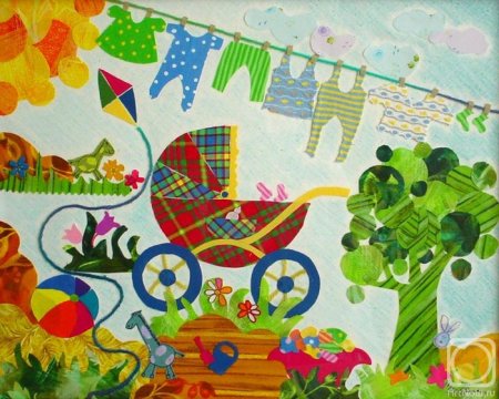 Техника коллажа для детей