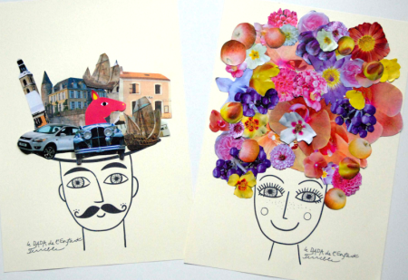 Коллаж рисование