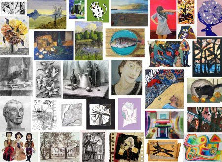 Виды искусства коллаж