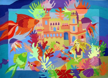 Работы детей 1 класс художественной школы