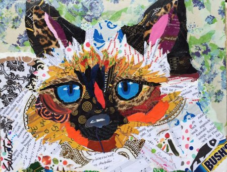 Коллаж из бумаги