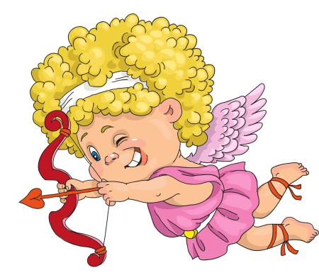 Купидон рисунок
