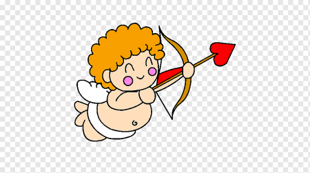 Купидон рисунок легкий