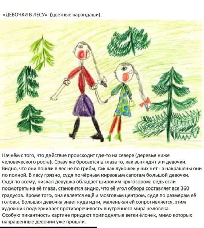 Описание к рисунку на конкурс