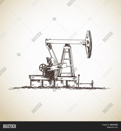 Качалки нефтяные скетч
