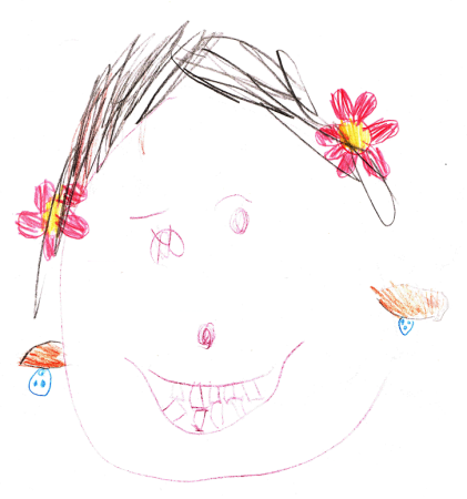 Рисунок на тему улыбка