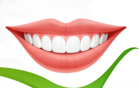 Улыбка нарисованная