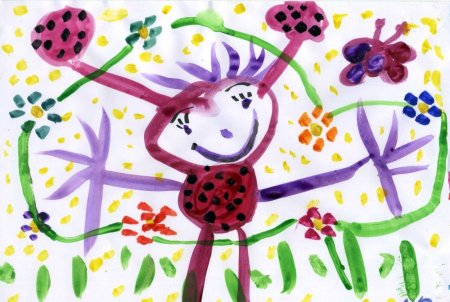 Краски детства рисунок