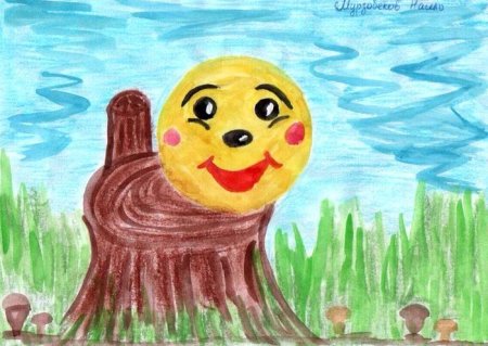 Рисование сказки Колобок