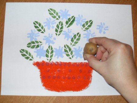 Нетрадиционные техники рисования в средней группе