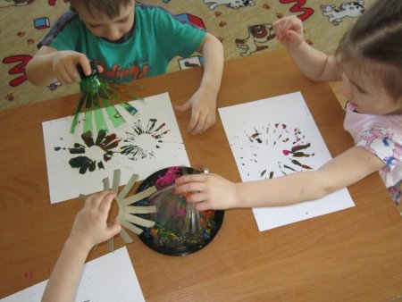 Нетрадиционное рисование в средней группе