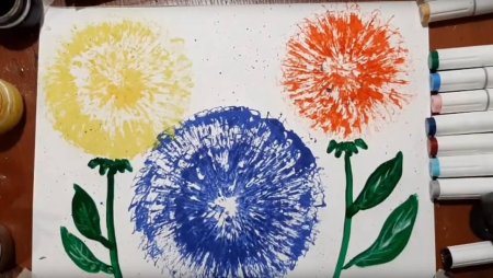 Нетрадиционная техника рисования