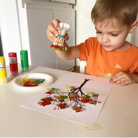 Нетрадиционные техники рисования для детей