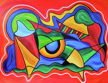 Абстрактная живопись для детей