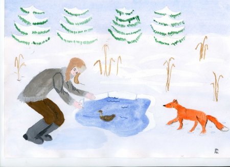 Иллюстрации к сказке серая шейка в подготовительной группе