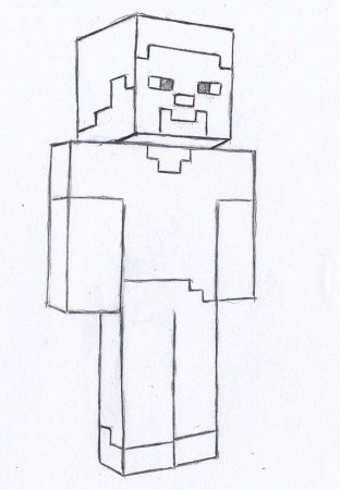 Раскраска майнкрафт