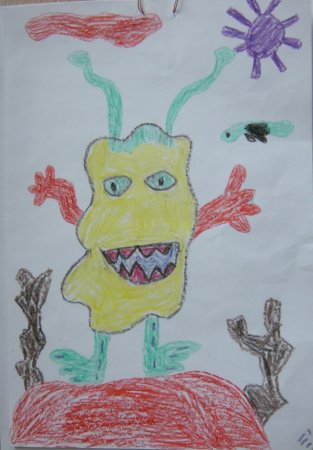 Странные детские рисунки