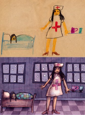 Самые страшные детские рисунки