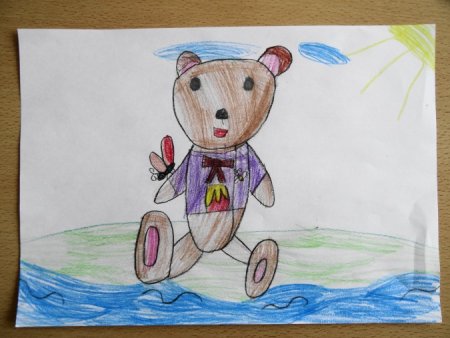 Рисование любимой игрушки