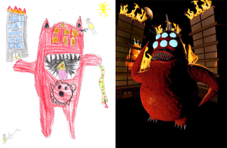 Самые страшные детские рисунки