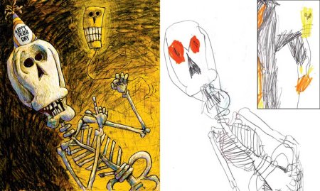 Страшные детские рисунки 5 лет