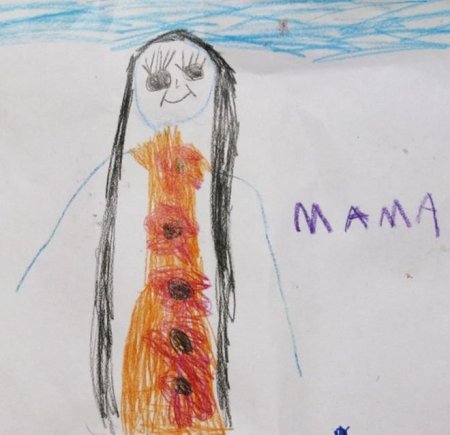 Непонятный детский рисунок