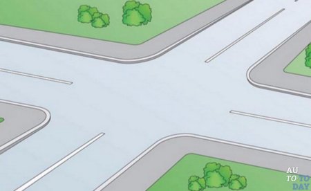 Регулировщик на перекрестке