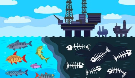 Загрязнение океана для детей