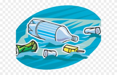 Символ загрязнения океана