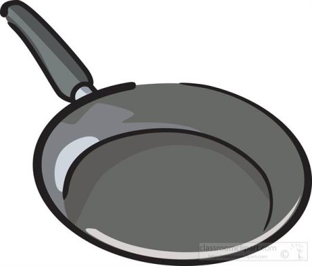 Сковорода для раскрашивания для детей